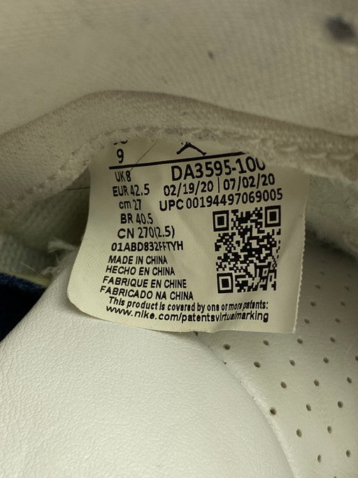 【中古品】【メンズ】 NIKE×FRAGMENT ナイキ × フラグメント DA3595-100 AIR JORDAN 3 RETRO SP エアジョーダン スリー レトロ スペシャル スニーカー シューズ 靴 160-250402-cn-6-min サイズ：27cm カラー：WHITE/WHITE BLACK 万代Net店