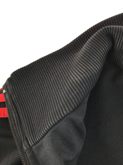 【中古品】【メンズ】 adidas アディダス 90'S TRACK JACKET 90年代 トラックジャケット ライトアウター 146-251027-na-08-tag サイズ：M カラー：ブラック/レッド 万代Net店