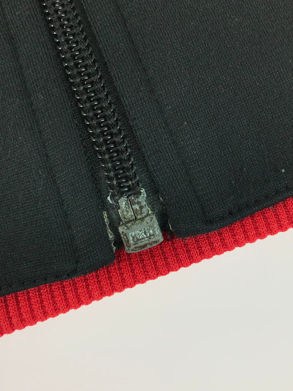 【中古品】【メンズ】 adidas アディダス 90'S TRACK JACKET 90年代 トラックジャケット ライトアウター 146-251027-na-08-tag サイズ：M カラー：ブラック/レッド 万代Net店