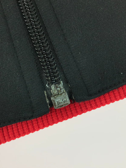 【中古品】【メンズ】 adidas アディダス 90'S TRACK JACKET 90年代 トラックジャケット ライトアウター 146-251027-na-08-tag サイズ：M カラー：ブラック/レッド 万代Net店