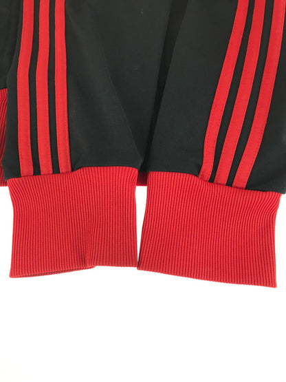 【中古品】【メンズ】 adidas アディダス 90'S TRACK JACKET 90年代 トラックジャケット ライトアウター 146-251027-na-08-tag サイズ：M カラー：ブラック/レッド 万代Net店