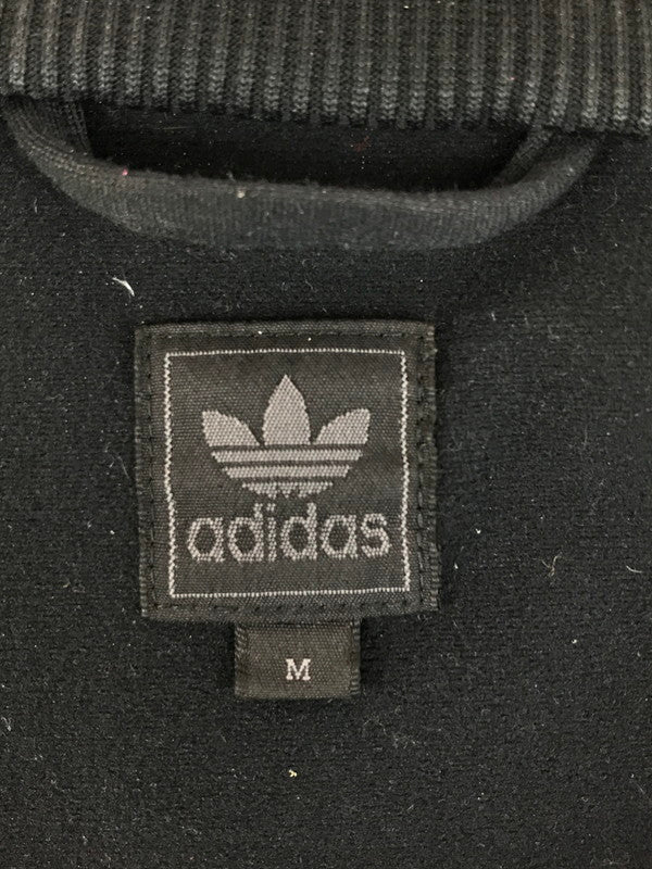【中古品】【メンズ】 adidas アディダス 90'S TRACK JACKET 90年代 トラックジャケット ライトアウター 146-251027-na-08-tag サイズ：M カラー：ブラック/レッド 万代Net店