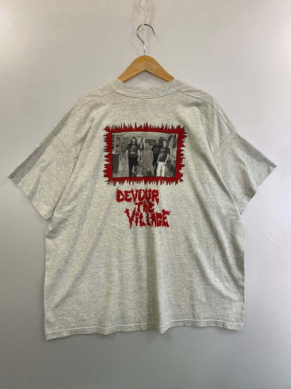 【中古品】【メンズ】 EXPLODING ZOMBIES エクスプロディング ゾンビーズ 90S BAND TEE 半袖 Tシャツ バンドT トップス 146-250403-cn-19-min サイズ：XXL カラー：ライトグレー系 万代Net店