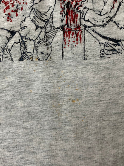 【中古品】【メンズ】 EXPLODING ZOMBIES エクスプロディング ゾンビーズ 90S BAND TEE 半袖 Tシャツ バンドT トップス 146-250403-cn-19-min サイズ：XXL カラー：ライトグレー系 万代Net店