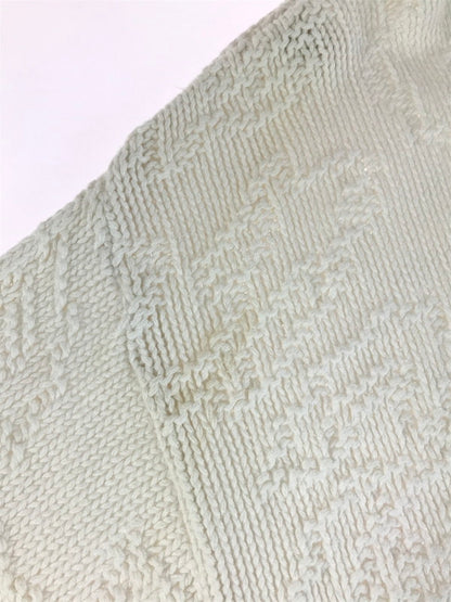 【中古品】【メンズ】 L.L.Bean エルエルビーン 90'S DESIGNED CARDIGAN 90年代 カーディガン 146-251027-na-05-tag サイズ：L カラー：ホワイト 万代Net店