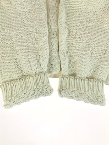 【中古品】【メンズ】 L.L.Bean エルエルビーン 90'S DESIGNED CARDIGAN 90年代 カーディガン 146-251027-na-05-tag サイズ：L カラー：ホワイト 万代Net店