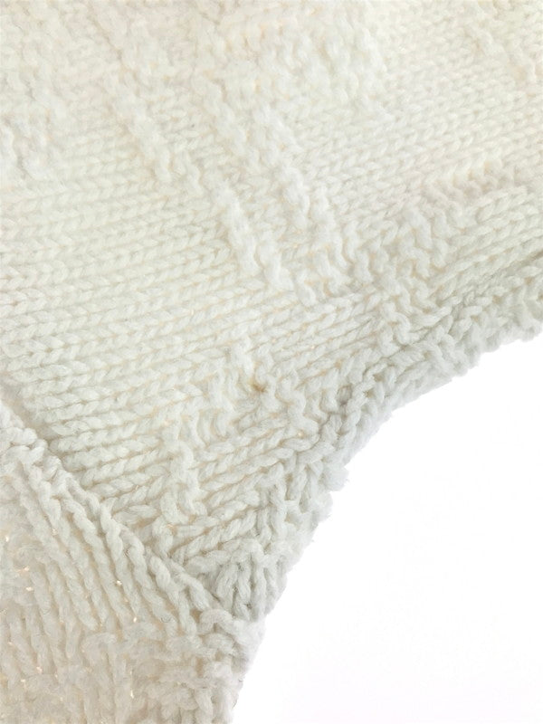 【中古品】【メンズ】 L.L.Bean エルエルビーン 90'S DESIGNED CARDIGAN 90年代 カーディガン 146-251027-na-05-tag サイズ：L カラー：ホワイト 万代Net店