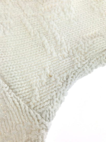 【中古品】【メンズ】 L.L.Bean エルエルビーン 90'S DESIGNED CARDIGAN 90年代 カーディガン 146-251027-na-05-tag サイズ：L カラー：ホワイト 万代Net店