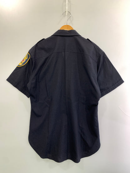 【中古品】【メンズ】 USED ユーズド HONOLULU POLICE SHIRT ホノルル ポリス 半袖 シャツ メンズ トップス 146-260510-em-27-min カラー：ネイビー 万代Net店