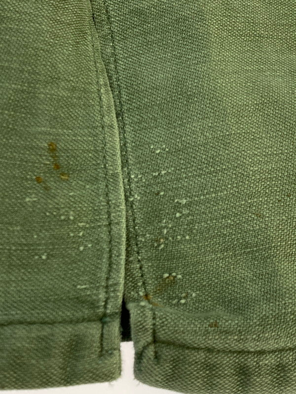 【現状渡し品】【メンズ】 U.S.ARMY ユーエスアーミー 60'S UTILITY SHIRT ユーティリティシャツ 146-250713-AS-7-min カラー：カーキ 万代Net店