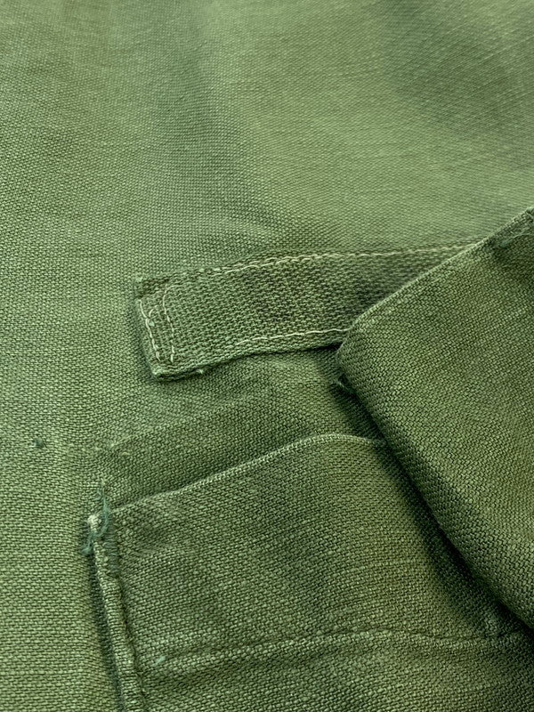 【現状渡し品】【メンズ】 U.S.ARMY ユーエスアーミー 60'S UTILITY SHIRT ユーティリティシャツ 146-250713-AS-7-min カラー：カーキ 万代Net店