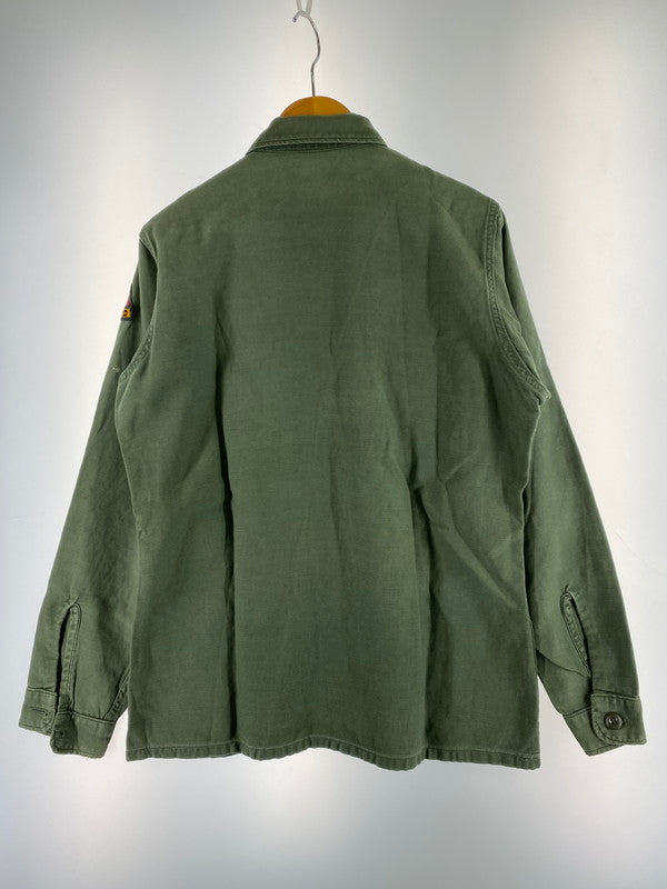 【現状渡し品】【メンズ】 U.S.ARMY ユーエスアーミー 60'S UTILITY SHIRT ユーティリティシャツ 146-250713-AS-7-min カラー：カーキ 万代Net店