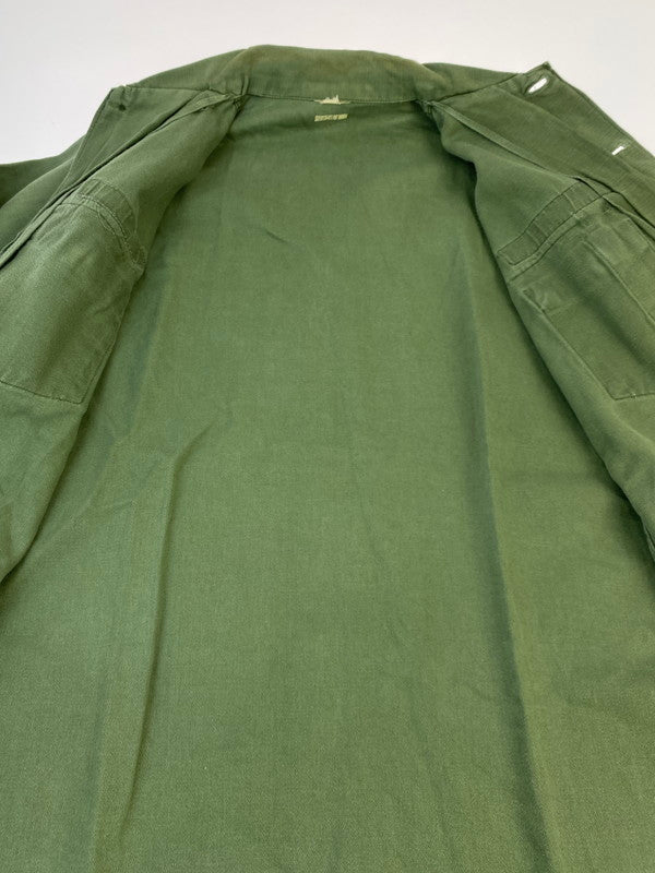 【現状渡し品】【メンズ】 U.S.ARMY ユーエスアーミー 60'S UTILITY SHIRT ユーティリティシャツ 146-250713-AS-7-min カラー：カーキ 万代Net店