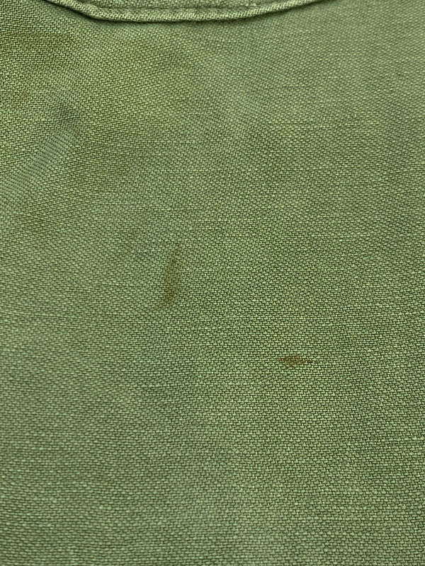 【現状渡し品】【メンズ】 U.S.ARMY ユーエスアーミー 60'S UTILITY SHIRT ユーティリティシャツ 146-250713-AS-7-min カラー：カーキ 万代Net店