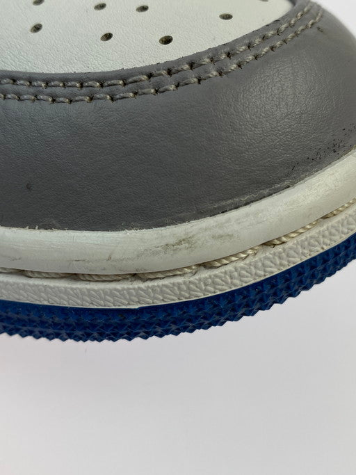 【中古品】【メンズ】 NIKE ナイキ DQ8426-014 AIR JORDAN 1 MID TRUE BLUE エアジョーダン ワン スニーカー シューズ 靴 160-250402-cn-5-min サイズ：27cm カラー：CEMENT GREY/WHITE TRUE BLUE 万代Net店