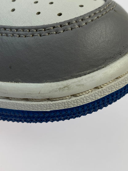 【中古品】【メンズ】 NIKE ナイキ DQ8426-014 AIR JORDAN 1 MID TRUE BLUE エアジョーダン ワン スニーカー シューズ 靴 160-250402-cn-5-min サイズ：27cm カラー：CEMENT GREY/WHITE TRUE BLUE 万代Net店