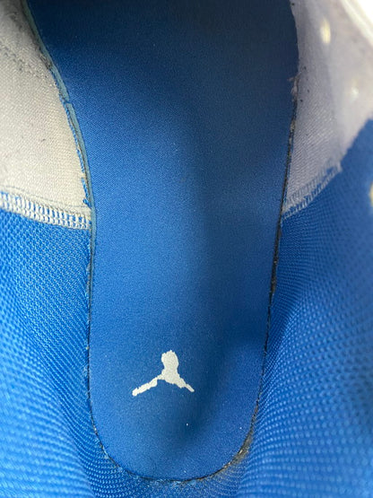 【中古品】【メンズ】 NIKE ナイキ DQ8426-014 AIR JORDAN 1 MID TRUE BLUE エアジョーダン ワン スニーカー シューズ 靴 160-250402-cn-5-min サイズ：27cm カラー：CEMENT GREY/WHITE TRUE BLUE 万代Net店