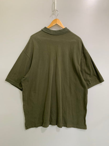 【中古品】【メンズ】 Eddie Bauer エディー・バウアー 90's POLO SHIRT 90年代 ポロシャツ トップス 146-260409-SH-15-min サイズ：XXL カラー：オリーブグリーン 万代Net店