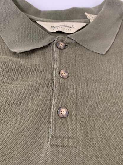 【中古品】【メンズ】 Eddie Bauer エディー・バウアー 90's POLO SHIRT 90年代 ポロシャツ トップス 146-260409-SH-15-min サイズ：XXL カラー：オリーブグリーン 万代Net店