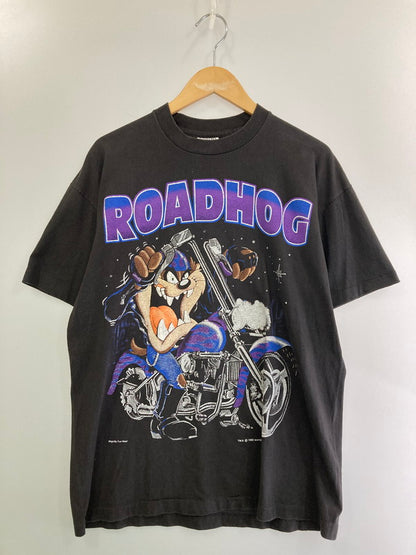 【中古品】【メンズ】 HARLEY DAVIDSON ハーレーダビッドソン 1992 ROAD HOG TEE ロードホッグ Tシャツ メンズ 146-250411-em-11-min サイズ：L カラー：ブラック 万代Net店