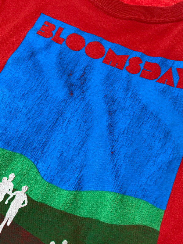【中古品】【メンズ】 NIKE ナイキ 80S BLOOMSDAY 大会フィニッシャー TEE 80年代 Tシャツ メンズ トップス 146-250411-em-13-min サイズ：L カラー：レッド 万代Net店