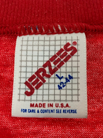 【中古品】【メンズ】 NIKE ナイキ 80S BLOOMSDAY 大会フィニッシャー TEE 80年代 Tシャツ メンズ トップス 146-250411-em-13-min サイズ：L カラー：レッド 万代Net店