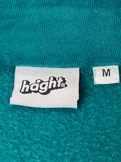 【中古品】【メンズ】 HAIGHT ヘイト HALF ZIP SWEAT ハーフ ジップ スウェット メンズ トップス 142-250411-em-03-min サイズ：M カラー：グリーン 万代Net店