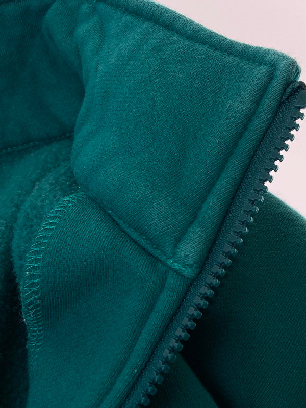 【中古品】【メンズ】 HAIGHT ヘイト HALF ZIP SWEAT ハーフ ジップ スウェット メンズ トップス 142-250411-em-03-min サイズ：M カラー：グリーン 万代Net店