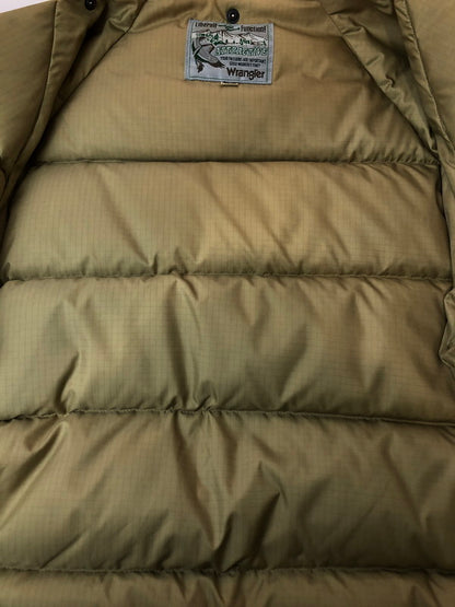 【中古品】【メンズ】 Wrangler ラングラー 90's 65・35CROSS DOWN LINER 90年代 ダウンライナー アウター 146-260417-yn-05-min サイズ：MEDIUM カラー：ベージュ系 万代Net店