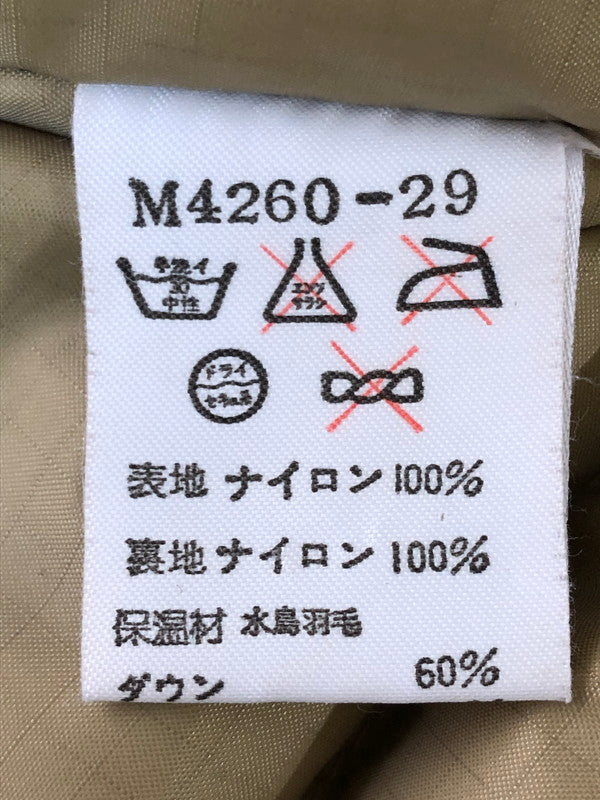 【中古品】【メンズ】 Wrangler ラングラー 90's 65・35CROSS DOWN LINER 90年代 ダウンライナー アウター 146-260417-yn-05-min サイズ：MEDIUM カラー：ベージュ系 万代Net店