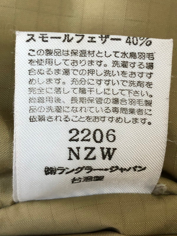 【中古品】【メンズ】 Wrangler ラングラー 90's 65・35CROSS DOWN LINER 90年代 ダウンライナー アウター 146-260417-yn-05-min サイズ：MEDIUM カラー：ベージュ系 万代Net店