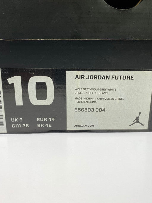 【中古品】【メンズ】 NIKE ナイキ 656503-004 AIR JORDAN FUTURE”WOLF GREY WOLF GREY-WHITE” 靴 シューズ スニーカー 160-250407-AS-2-min サイズ：28cm カラー：WOLF GREY/WOLF GREY-WHITE 万代Net店