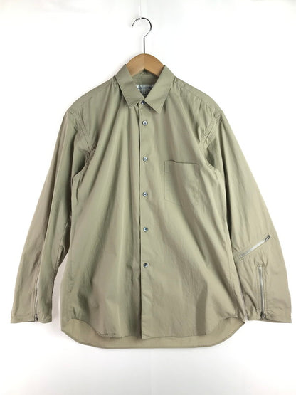 【中古品】【メンズ】 COMME des GARCONS SHIRT コムデギャルソンシャツ COTTON POPLIN PLAIN S28055 長袖シャツ 140-251230-na-04-tag サイズ：S カラー：ベージュ 万代Net店