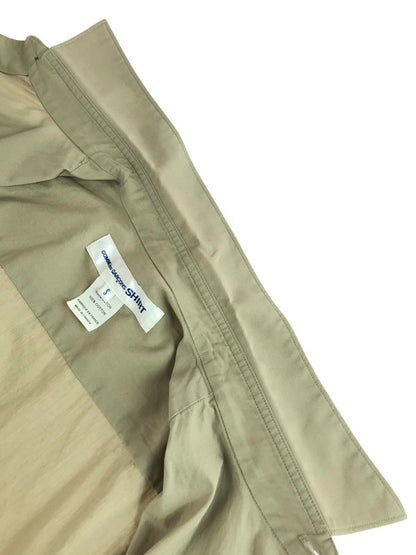 【中古品】【メンズ】 COMME des GARCONS SHIRT コムデギャルソンシャツ COTTON POPLIN PLAIN S28055 長袖シャツ 140-251230-na-04-tag サイズ：S カラー：ベージュ 万代Net店