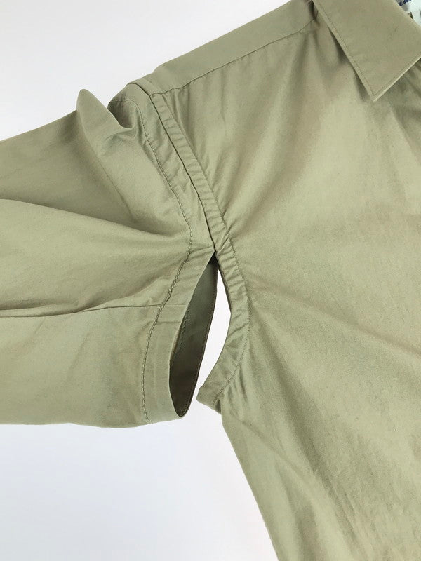 【中古品】【メンズ】 COMME des GARCONS SHIRT コムデギャルソンシャツ COTTON POPLIN PLAIN S28055 長袖シャツ 140-251230-na-04-tag サイズ：S カラー：ベージュ 万代Net店