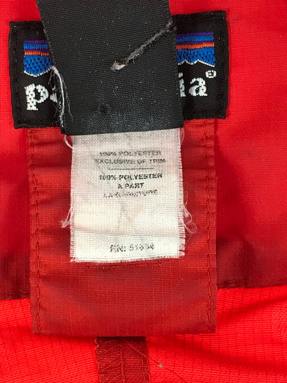 【現状渡し品】【メンズ】 patagonia パタゴニア 00'S ESSENSHELL PULLOVER 83651 00年代 エッセンシャル プルオーバー ライトアウター 144-251027-na-12-tag サイズ：M カラー：オレンジ 万代Net店