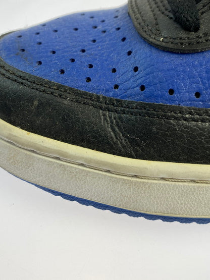 【中古品】【レディース】 NIKE ナイキ COURT VISION LO DM8681-001 コート ビジョン ロー スニーカー 靴 166-250416-jt-16-min サイズ：US 6.5 24.5cm カラー：ブラック/ブルー 万代Net店