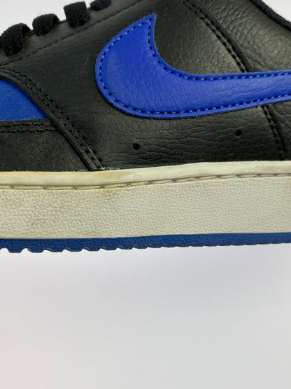 【中古品】【レディース】 NIKE ナイキ COURT VISION LO DM8681-001 コート ビジョン ロー スニーカー 靴 166-250416-jt-16-min サイズ：US 6.5 24.5cm カラー：ブラック/ブルー 万代Net店