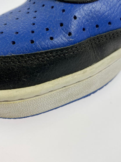 【中古品】【レディース】 NIKE ナイキ COURT VISION LO DM8681-001 コート ビジョン ロー スニーカー 靴 166-250416-jt-16-min サイズ：US 6.5 24.5cm カラー：ブラック/ブルー 万代Net店