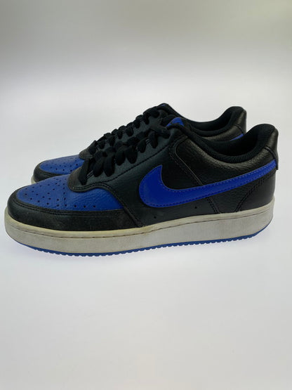 【中古品】【レディース】 NIKE ナイキ COURT VISION LO DM8681-001 コート ビジョン ロー スニーカー 靴 166-250416-jt-16-min サイズ：US 6.5 24.5cm カラー：ブラック/ブルー 万代Net店