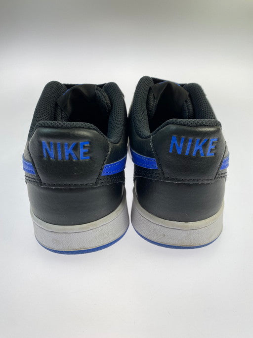 【中古品】【レディース】 NIKE ナイキ COURT VISION LO DM8681-001 コート ビジョン ロー スニーカー 靴 166-250416-jt-16-min サイズ：US 6.5 24.5cm カラー：ブラック/ブルー 万代Net店