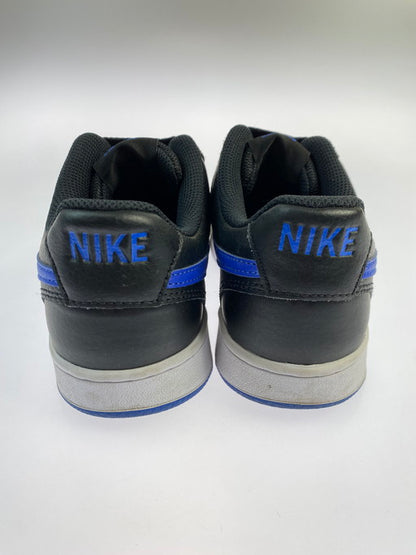 【中古品】【レディース】 NIKE ナイキ COURT VISION LO DM8681-001 コート ビジョン ロー スニーカー 靴 166-250416-jt-16-min サイズ：US 6.5 24.5cm カラー：ブラック/ブルー 万代Net店