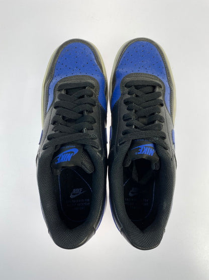 【中古品】【レディース】 NIKE ナイキ COURT VISION LO DM8681-001 コート ビジョン ロー スニーカー 靴 166-250416-jt-16-min サイズ：US 6.5 24.5cm カラー：ブラック/ブルー 万代Net店