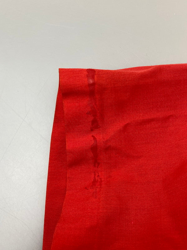 【現状渡し品】【メンズ】 HILTON ヒルトン PERMANENT PRESSタグ 70S USA製 SS BOWLING SHIRT ボウリングシャツ トップス 146-250405-ks-11-min サイズ：40 カラー：レッド系 万代Net店