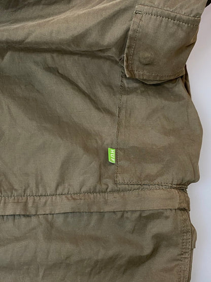 【現状渡し品】【メンズ】 HUF ハフ NYLON CARGO 3WAY PANTS ナイロンカーゴパンツ 153-250419-ks-21-min サイズ：L カラー：カーキ 万代Net店