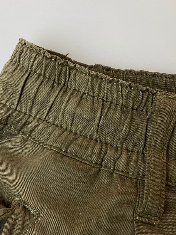 【現状渡し品】【メンズ】 HUF ハフ NYLON CARGO 3WAY PANTS ナイロンカーゴパンツ 153-250419-ks-21-min サイズ：L カラー：カーキ 万代Net店