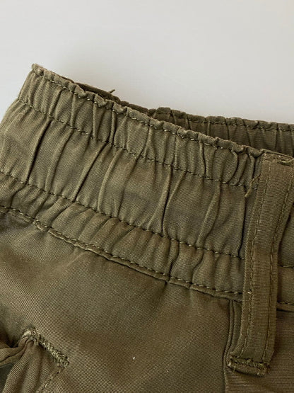 【現状渡し品】【メンズ】 HUF ハフ NYLON CARGO 3WAY PANTS ナイロンカーゴパンツ 153-250419-ks-21-min サイズ：L カラー：カーキ 万代Net店