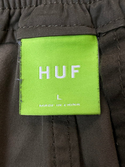 【現状渡し品】【メンズ】 HUF ハフ NYLON CARGO 3WAY PANTS ナイロンカーゴパンツ 153-250419-ks-21-min サイズ：L カラー：カーキ 万代Net店