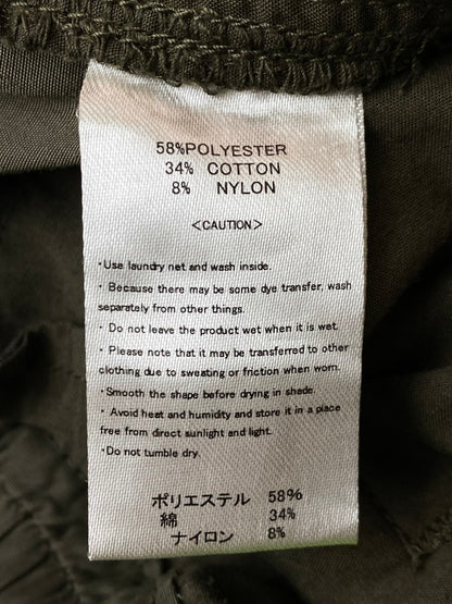 【現状渡し品】【メンズ】 HUF ハフ NYLON CARGO 3WAY PANTS ナイロンカーゴパンツ 153-250419-ks-21-min サイズ：L カラー：カーキ 万代Net店