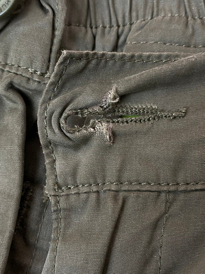 【現状渡し品】【メンズ】 HUF ハフ NYLON CARGO 3WAY PANTS ナイロンカーゴパンツ 153-250419-ks-21-min サイズ：L カラー：カーキ 万代Net店